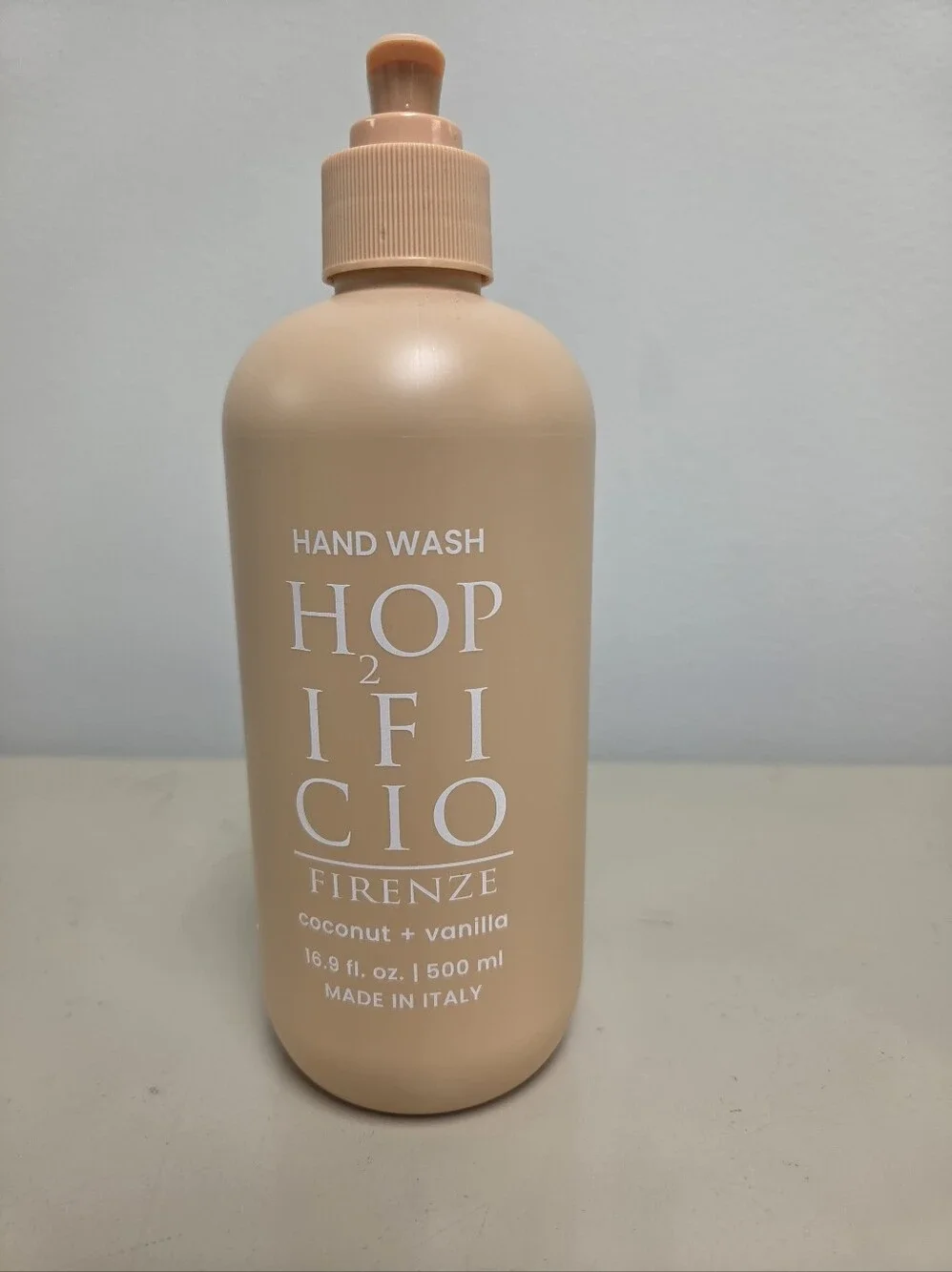 Hopificio Coconut & Vanilla Luxury Hand Soap — Limited Run (Made in Italy) — New
